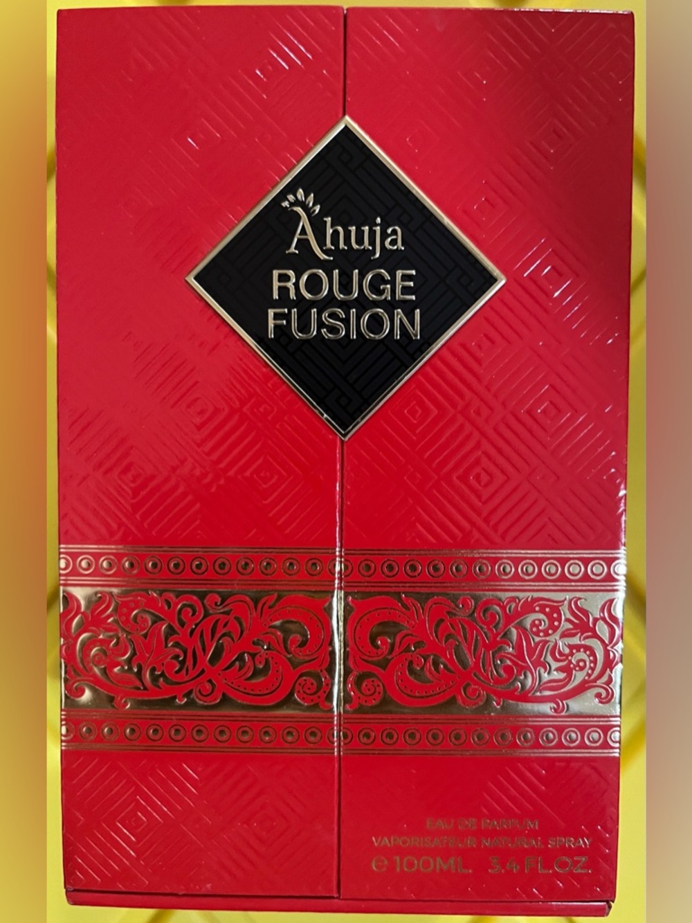 Ahuja Rouge Fusion Red Perfume NIB